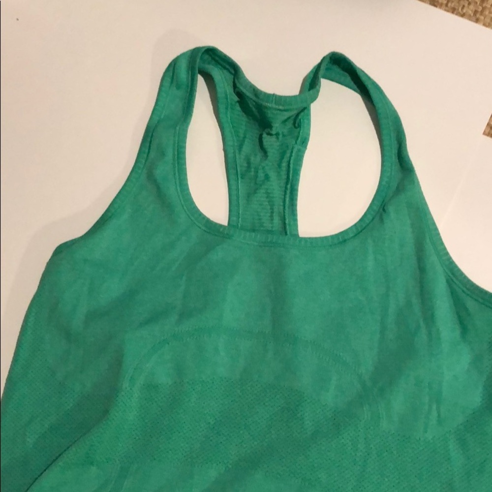 Kelly green racer back tank